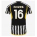 Maillot de foot Juventus Weston McKennie #16 Domicile vêtements 2023-24 Manches Courtes